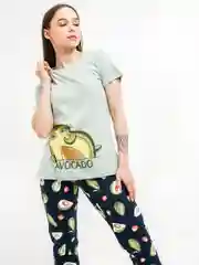 Комплект женский с укороченными брюками