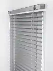Алюминиевые жалюзи 40*160 см, Серебро