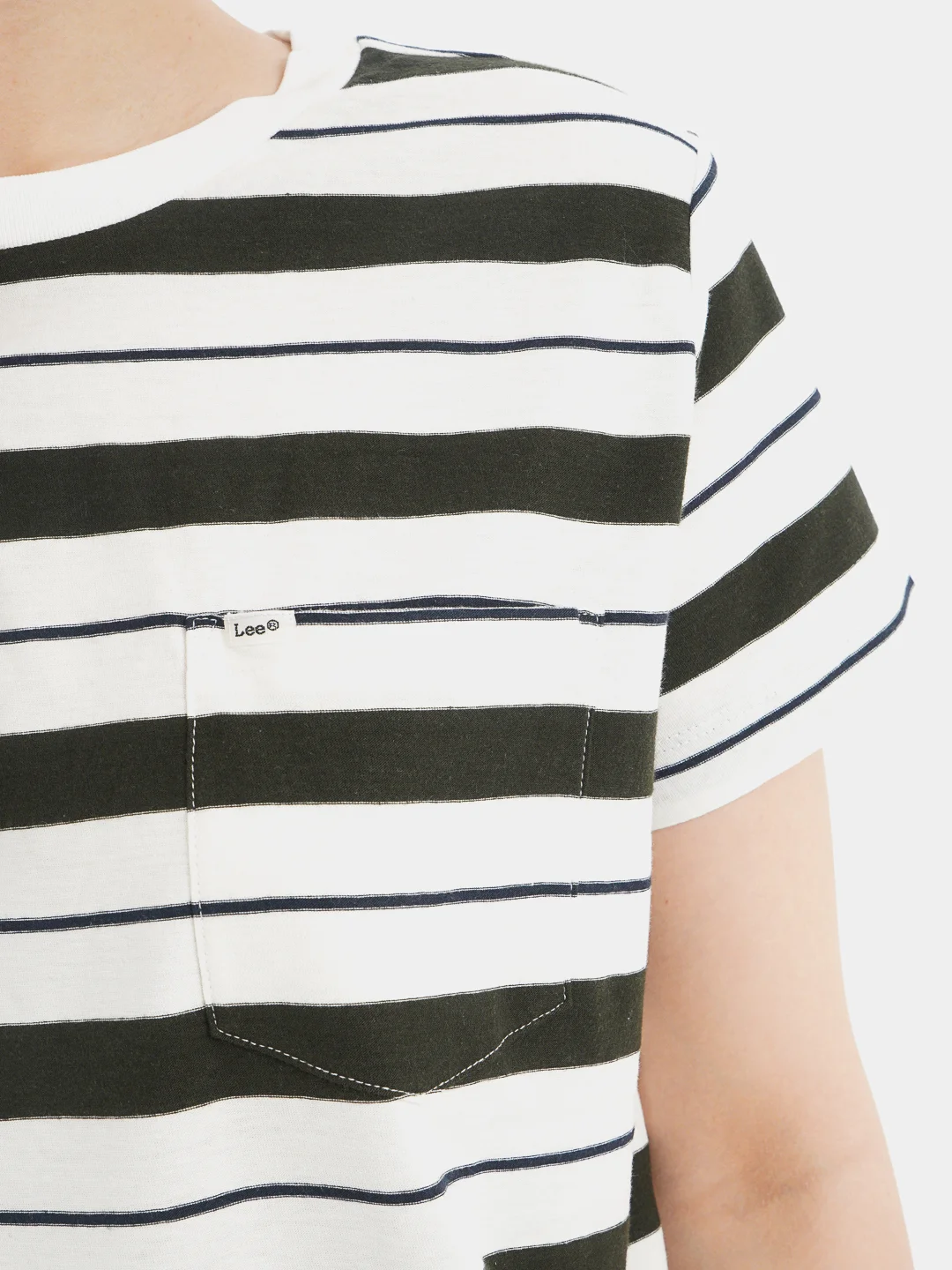 Футболка женская Lee Relaxed Pocket Tee Serpico Green
