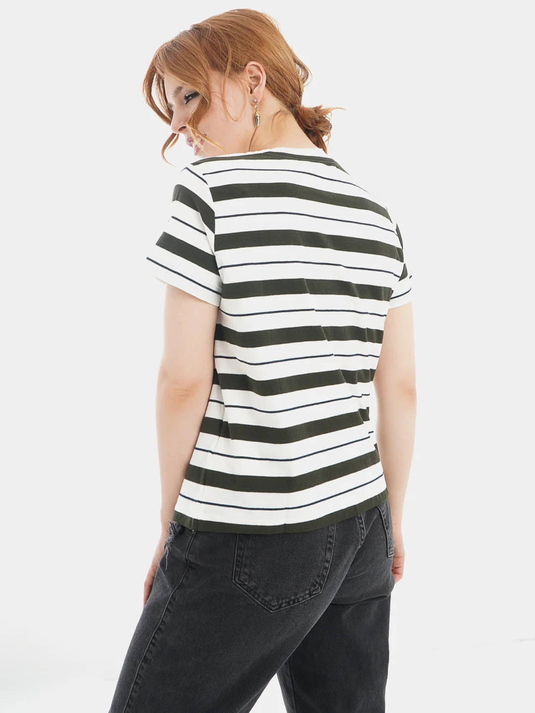 Футболка женская Lee Relaxed Pocket Tee Serpico Green