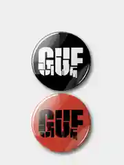 Значок "GUF", 37 мм