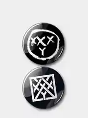 Значок "Oxxxymiron", 37 мм