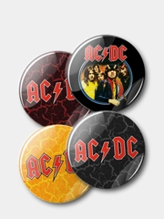 Значок "AC/DC", 37 мм