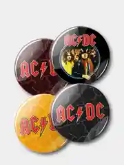 Значок "AC/DC", 37 мм
