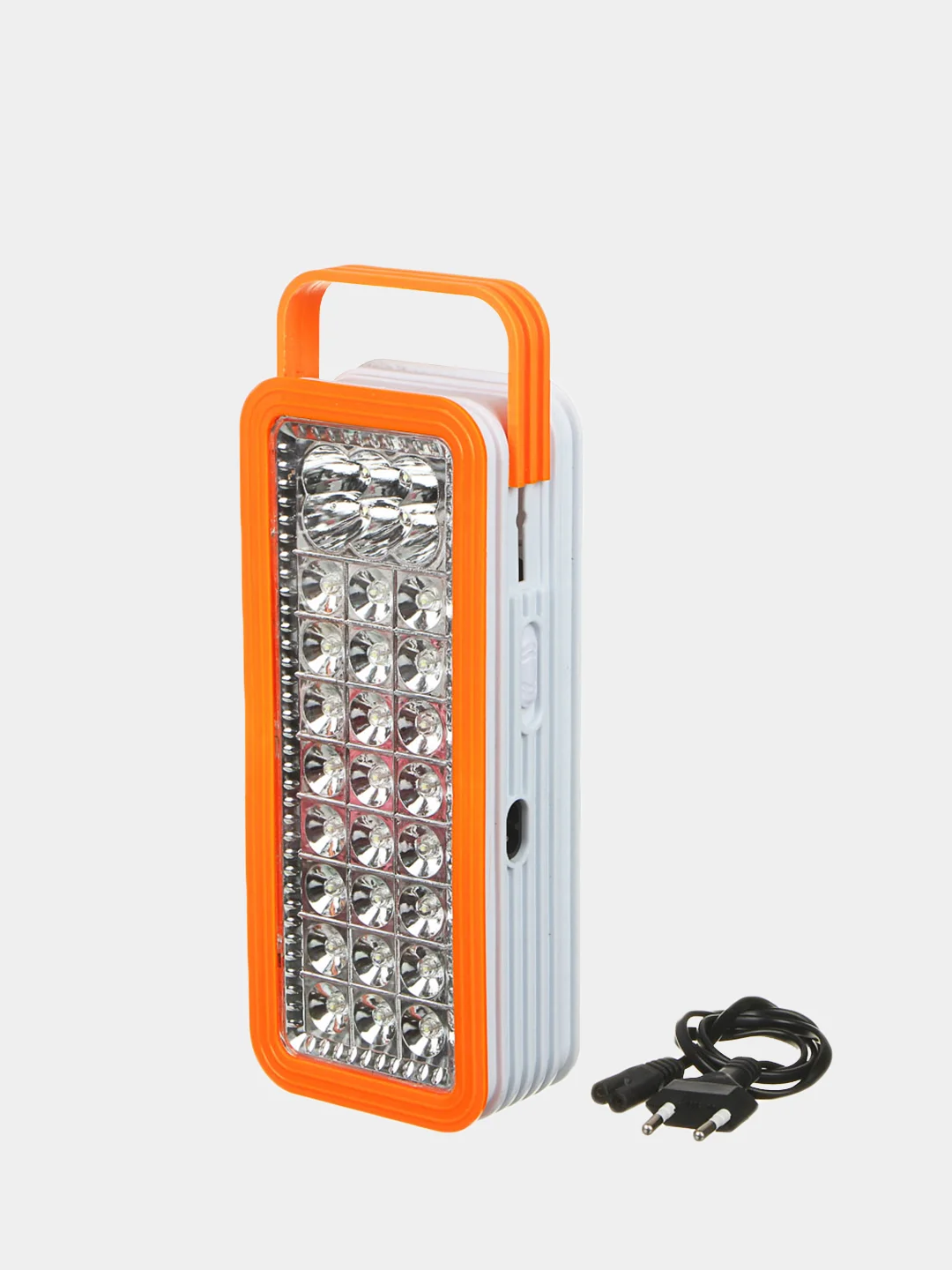 Фонарь-светильник 24 + 6 ярк. LED, 3xD / шнур 220В, пластик, 24 x 10