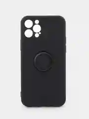 Черный чехол для Apple Iphone с магнитным кольцом 6 6S 7 8 plus 11 11pro XR XS SE 12 12 Pro Max
