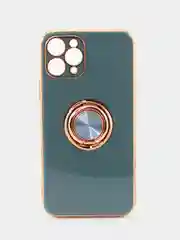 Зеленый чехол для Apple iPhone с кольцом для 6/6S/ 7/8 plus/11/11pro/ XR/XS/SE/ 12/12 Pro Max