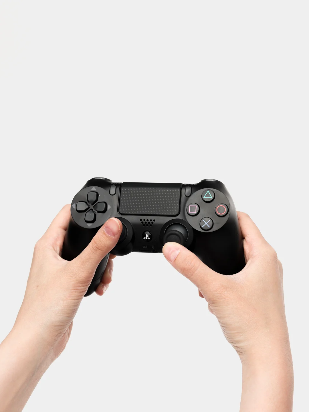 Белый джойстик беспроводной для PS4, PC Controller Wireless Dual Shock 4