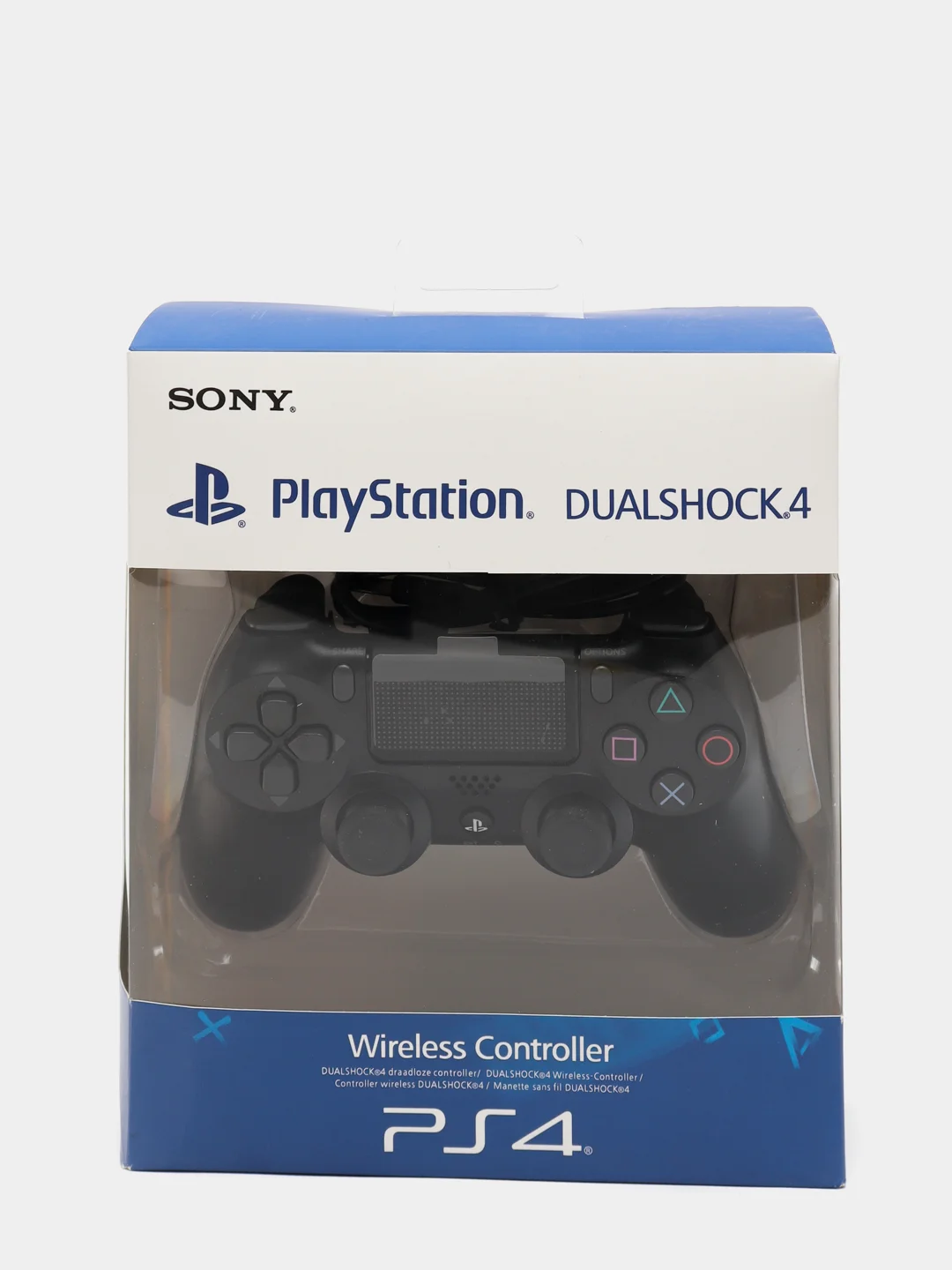 Белый джойстик беспроводной для PS4, PC Controller Wireless Dual Shock 4