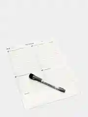 Планинг настольный недатированный на день MyWeek Формат А4 с маркером на магните и губкой