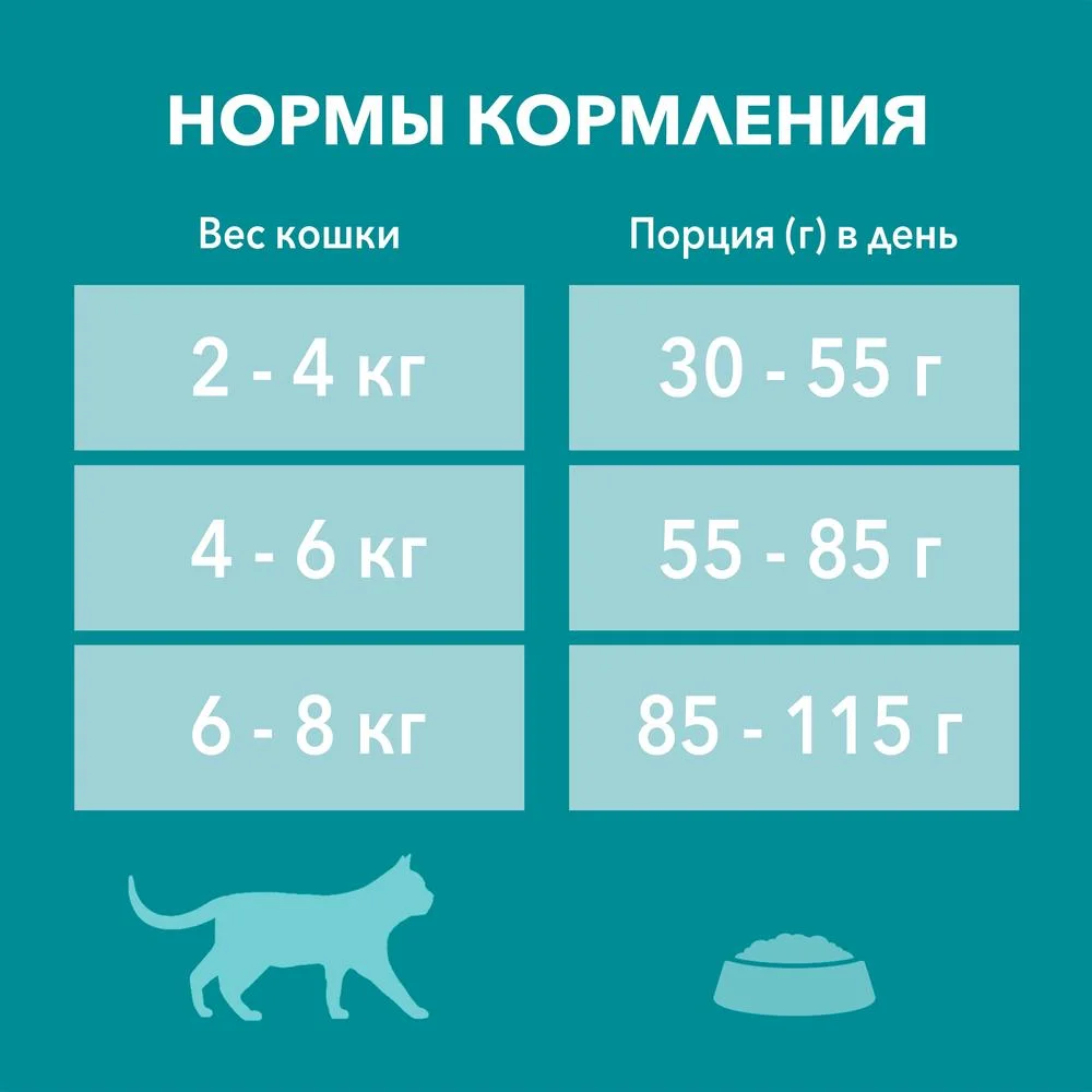 Сухой корм Purina ONE для кошек старше 11 лет, с курицей и цельными злаками, 750 г