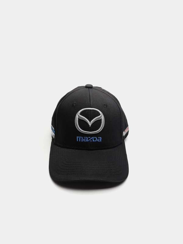 Бейсболка / кепка мужская / женская / унисекс с объемной вышивкой MAZDA / Мазда