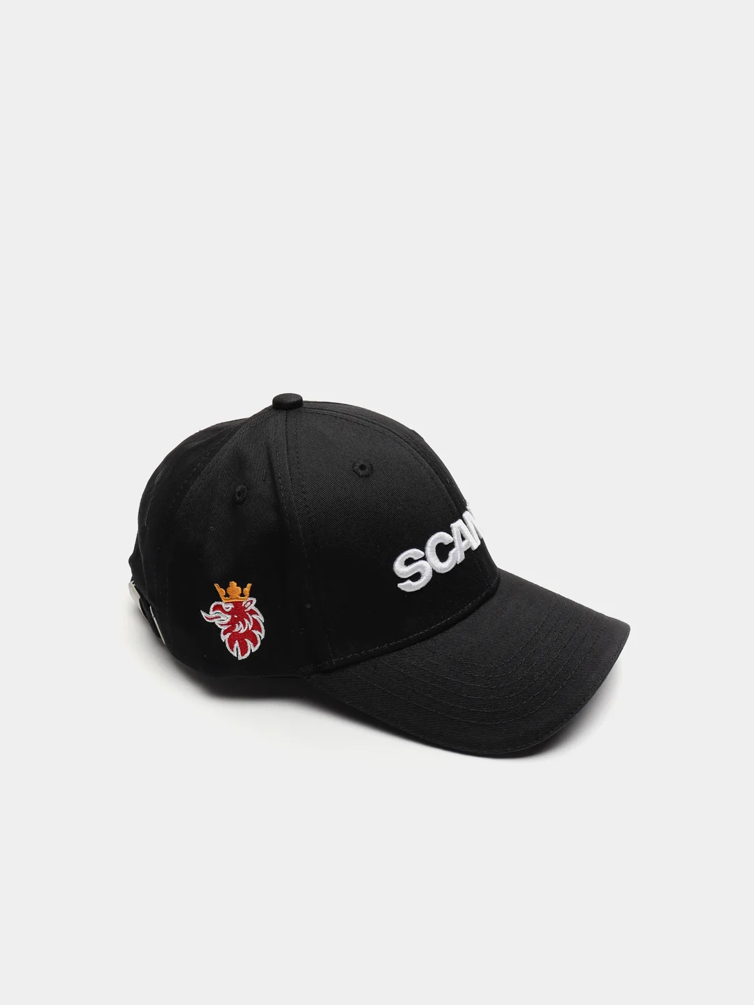 Бейсболка / кепка мужская / женская / унисекс с объемной вышивкой Scania / Скания