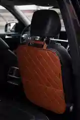 Защитная накидка чехол на спинку сиденья, незапинайка с карманом на липучке, CARSTORIS
