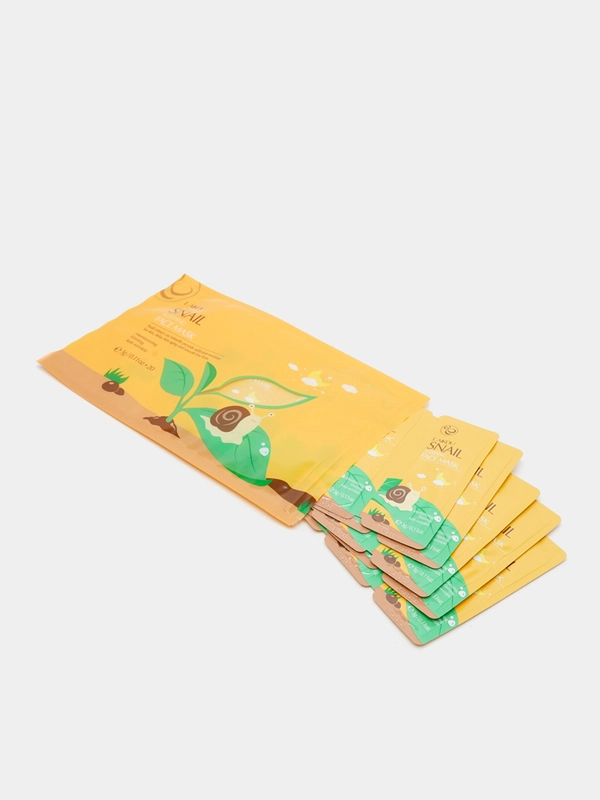 Маска для лица ночная Snail Sleeping Face Mask