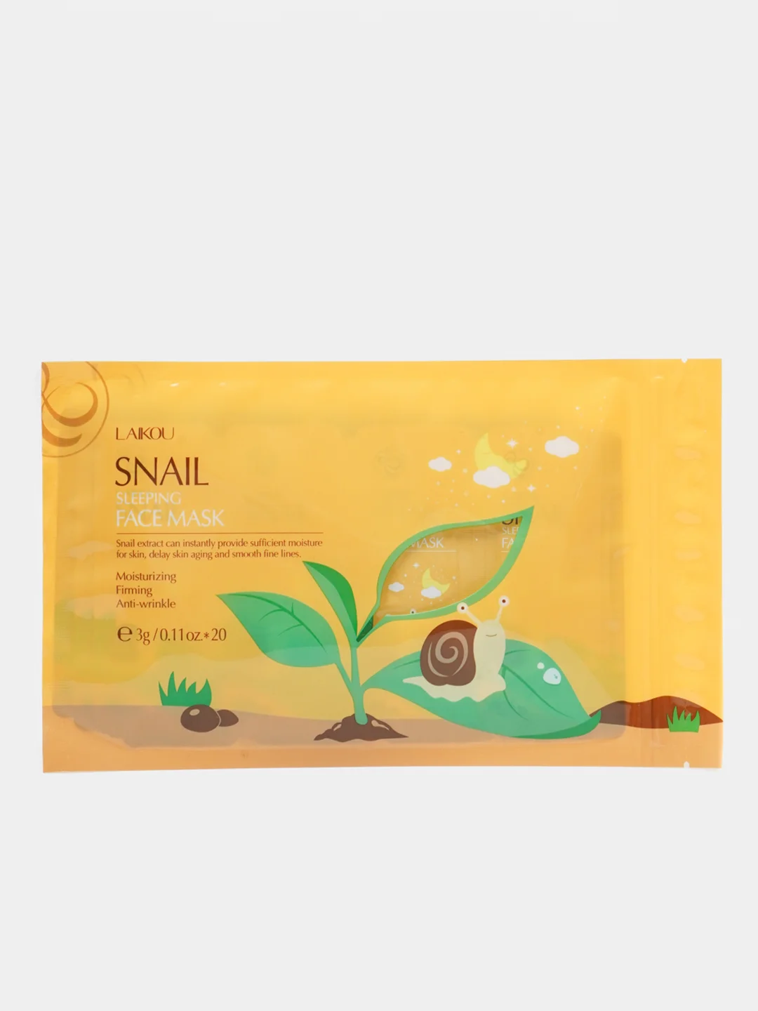 Маска для лица ночная Snail Sleeping Face Mask