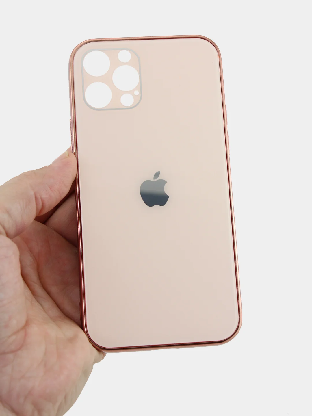 Стеклянный чехол для iPhone 12 mini, 12 Pro, 12 Pro Max, с гальваническим покрытием