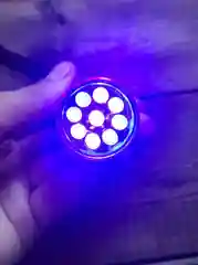 Ультрафиолетовый фонарь LED 9