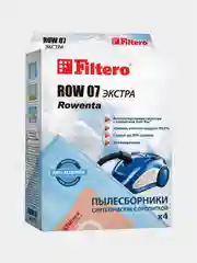 Мешок для пылесоса Filtero ROW 07 ЭКСТРА 4шт для пылесосов ROWENTA