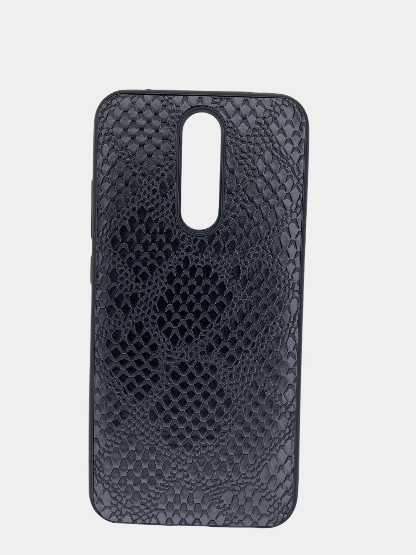 Чехол Xiaomi Redmi 8, Сяоми Редми 8 силиконовый, имитация кожи