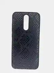 Чехол Xiaomi Redmi 8, Сяоми Редми 8 силиконовый, имитация кожи