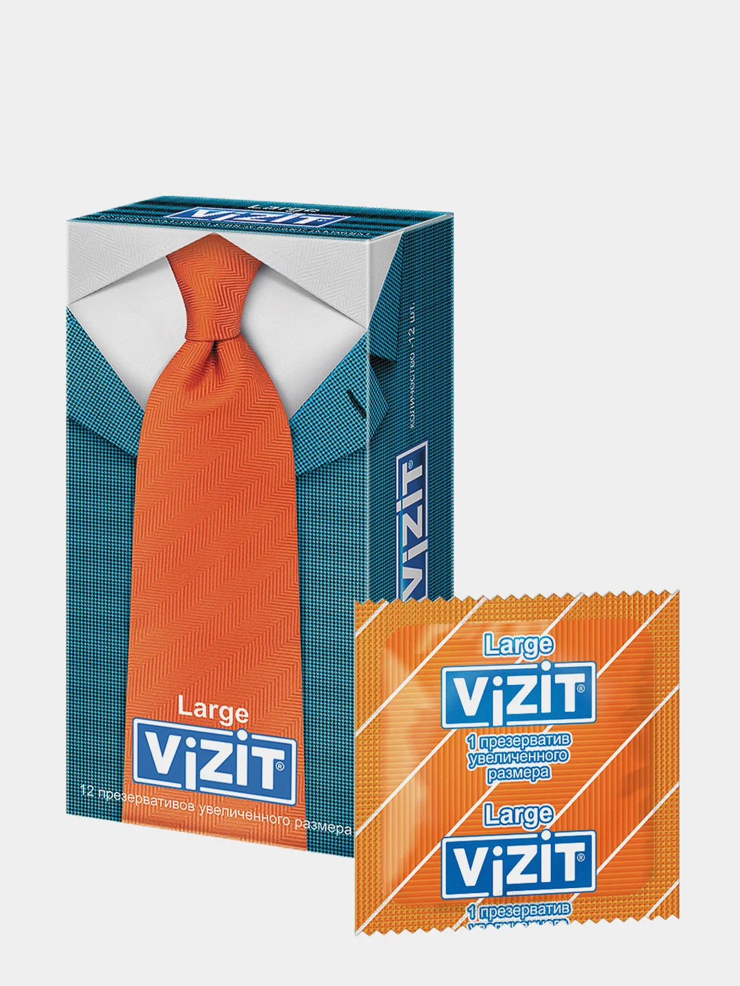Презервативы VIZIT Large, 12 штук