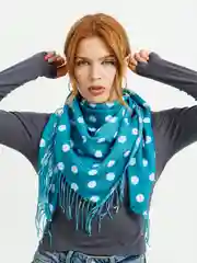 Платок в горошек