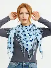 Платок в горошек
