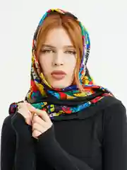 Платок с рисунком "Коты"