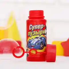 Мыльные пузыри "Супер тачки", 95 мл