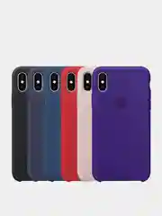 Багровый чехол Silicone Case для iPhone XR