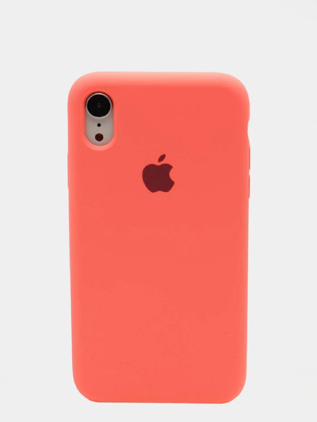 Коралловый чехол Silicone Case для iPhone XR