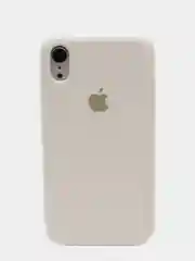 Белый чехол Silicone Case для iPhone XR