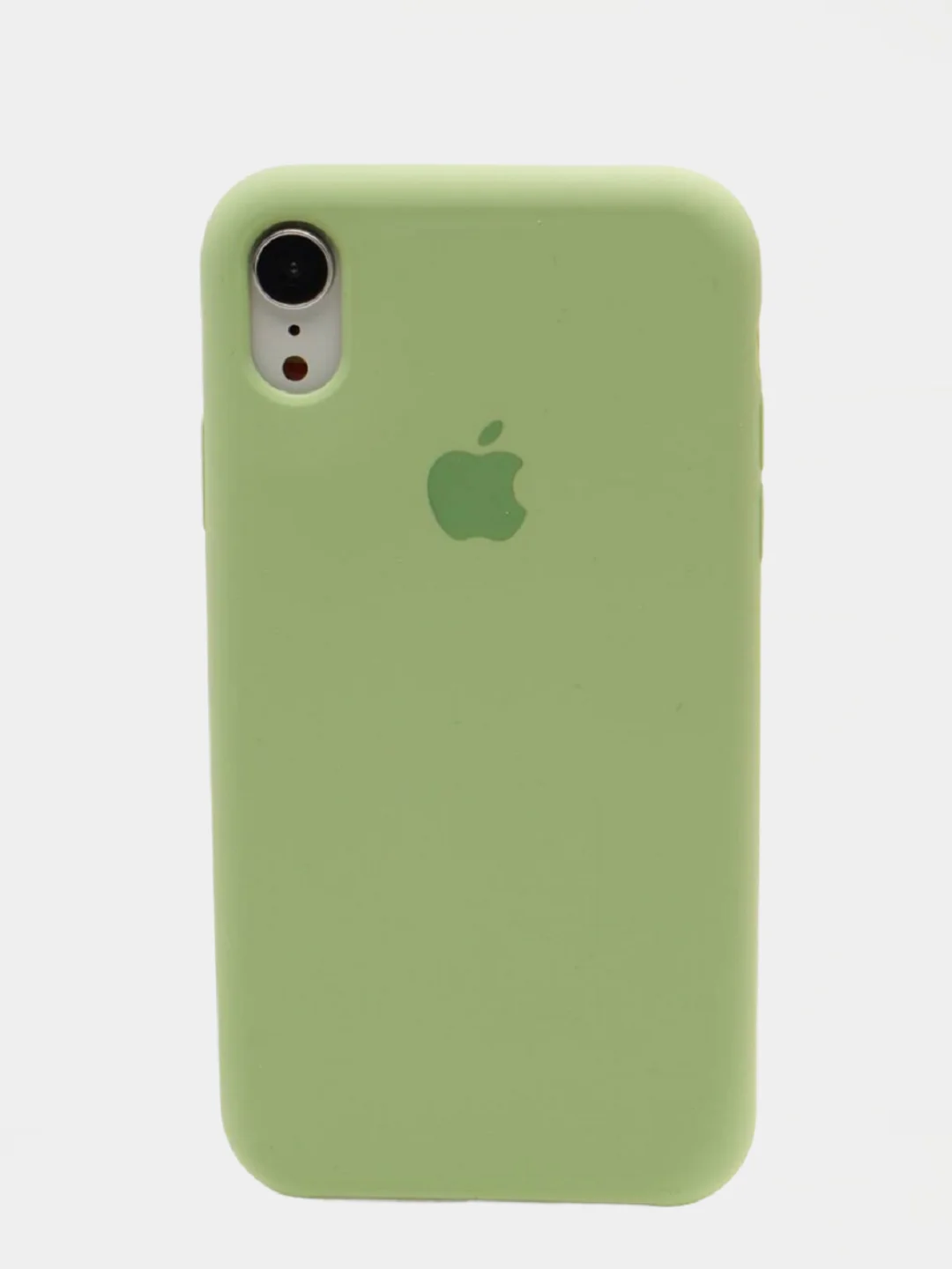 Оливковый чехол Silicone Case для iPhone XR