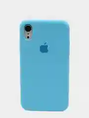 Голубой чехол Silicone Case для iPhone XR