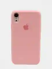 Розовый чехол Silicone Case для iPhone XR
