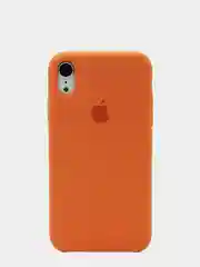 Оранжевый чехол Silicone Case для iPhone XR