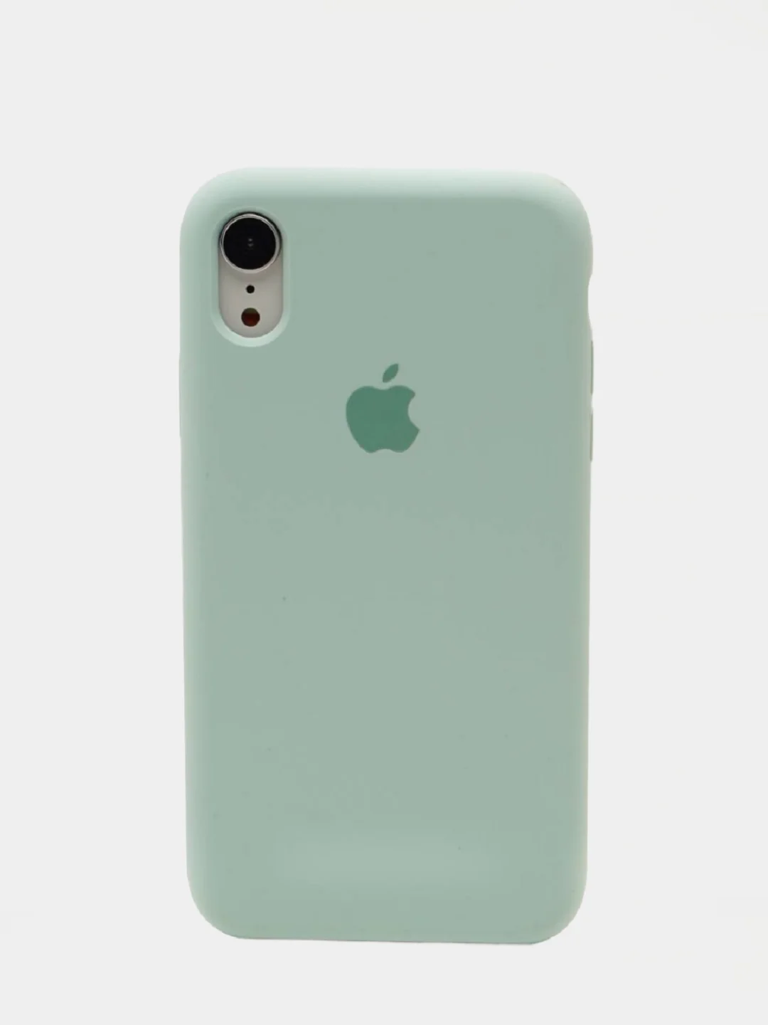 Мятный чехол Silicone Case для iPhone XR