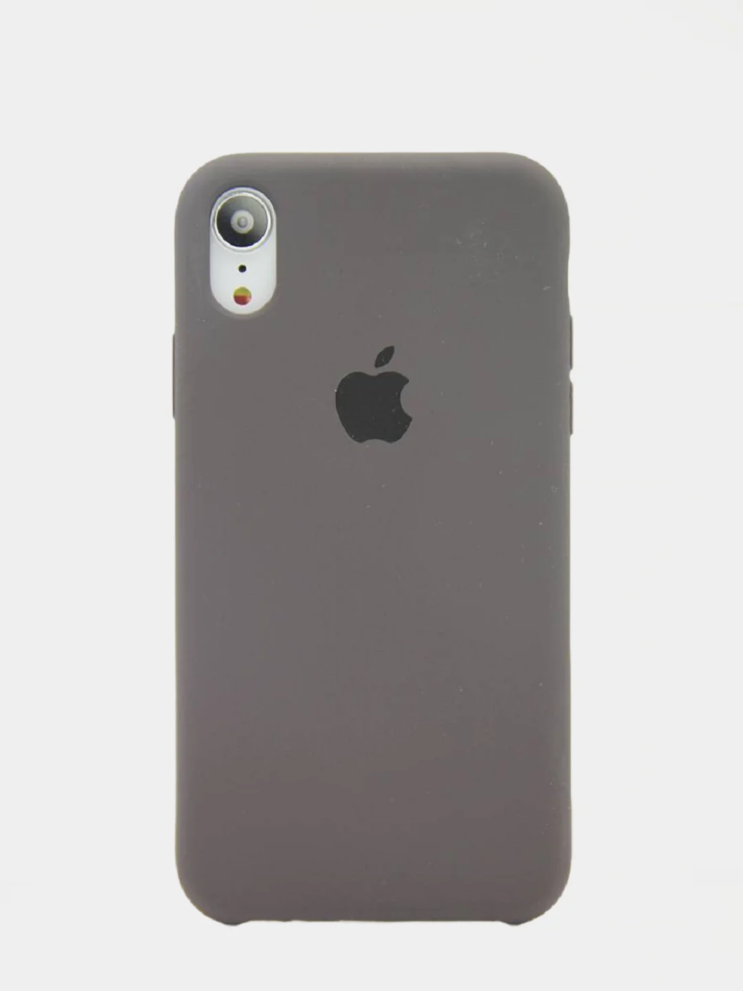 Серый чехол Silicone Case для iPhone XR