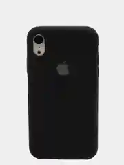 Черный чехол Silicone Case для iPhone XR