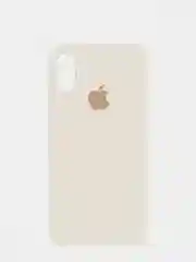 Бежевый чехол Silicone Case для iPhone XR