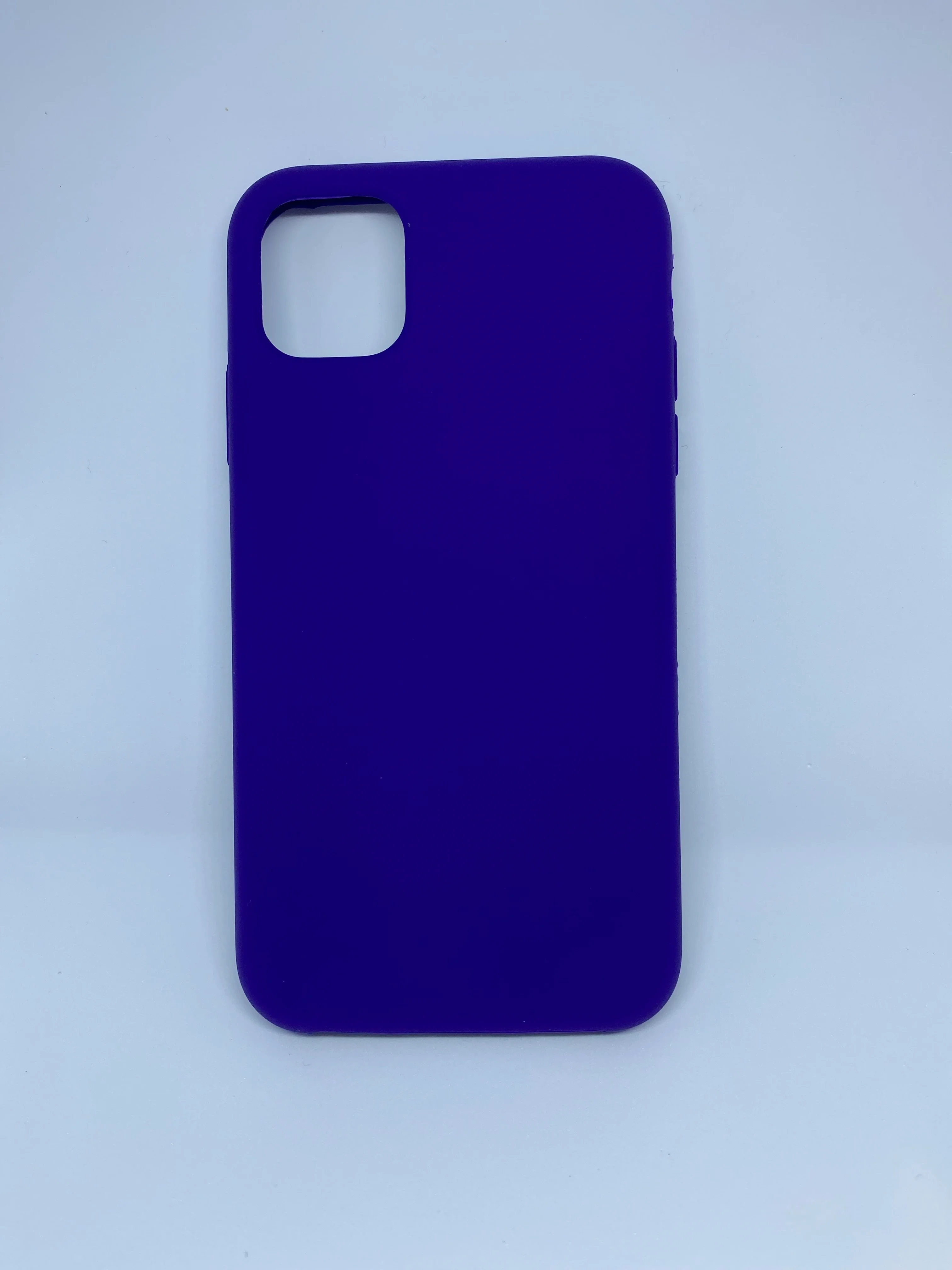 Индиго чехол Silicone Case для iPhone 11