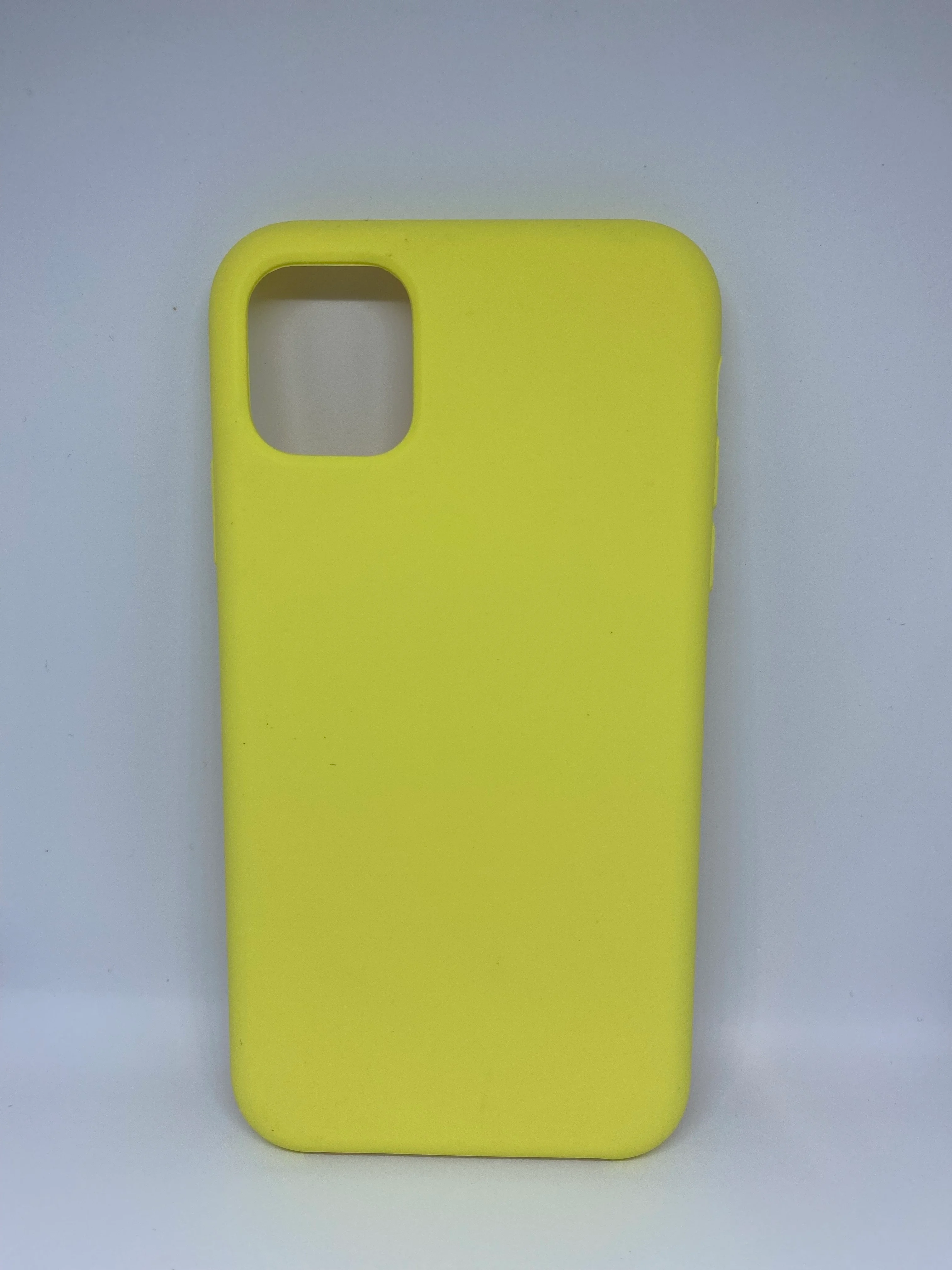 Лимонный чехол Silicone Case для iPhone 11