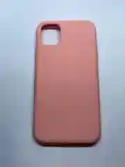 Розовый чехол Silicone Case для iPhone 11