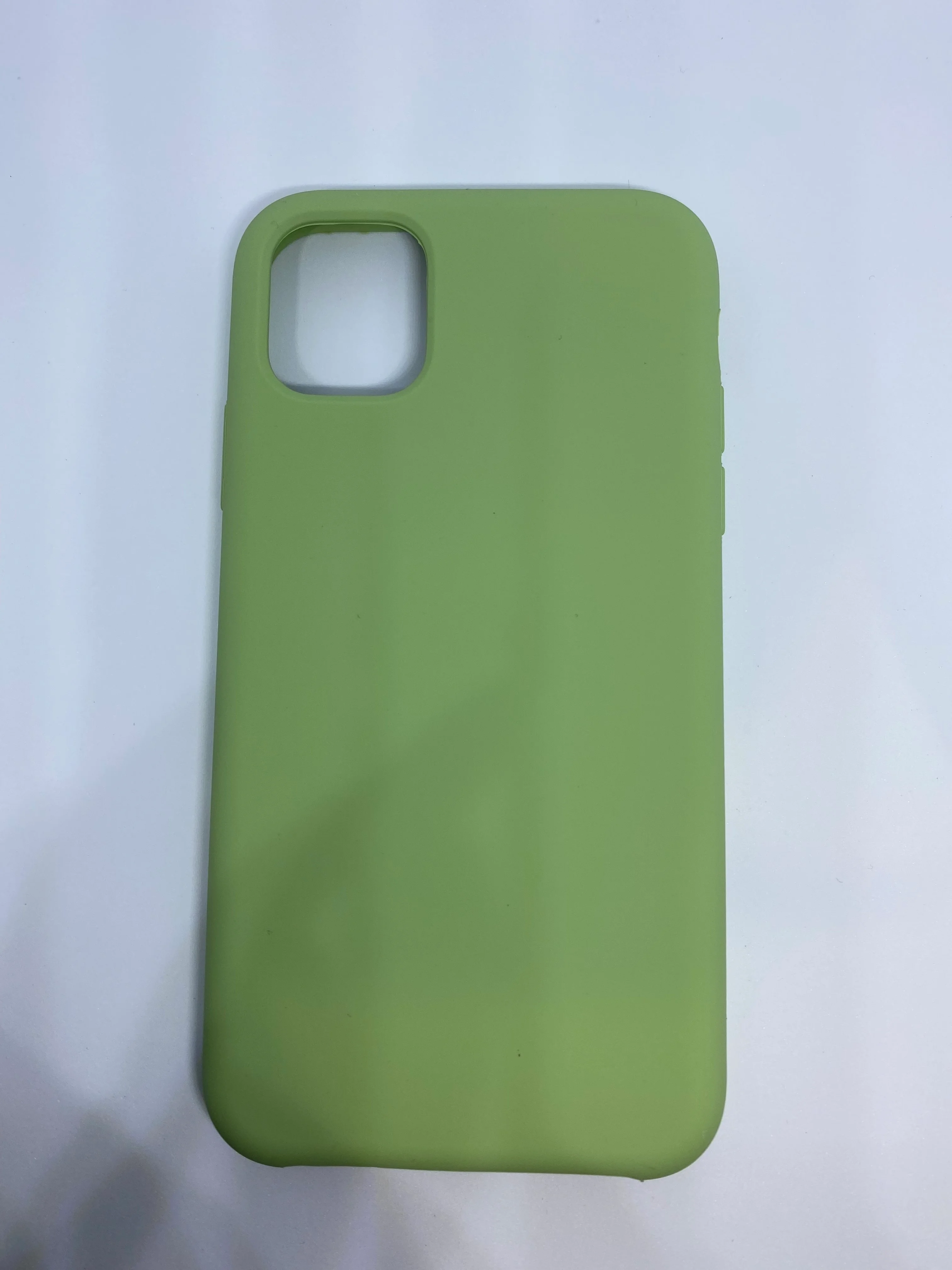 Мятный чехол Silicone Case для iPhone 11