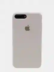 Серый меланж чехол Silicone Case для iPhone 7 Plus 8 Plus