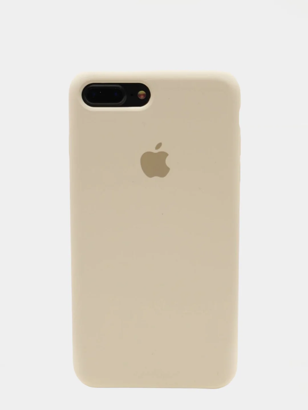 Бежевый чехол Silicone Case для iPhone 7 Plus 8 Plus