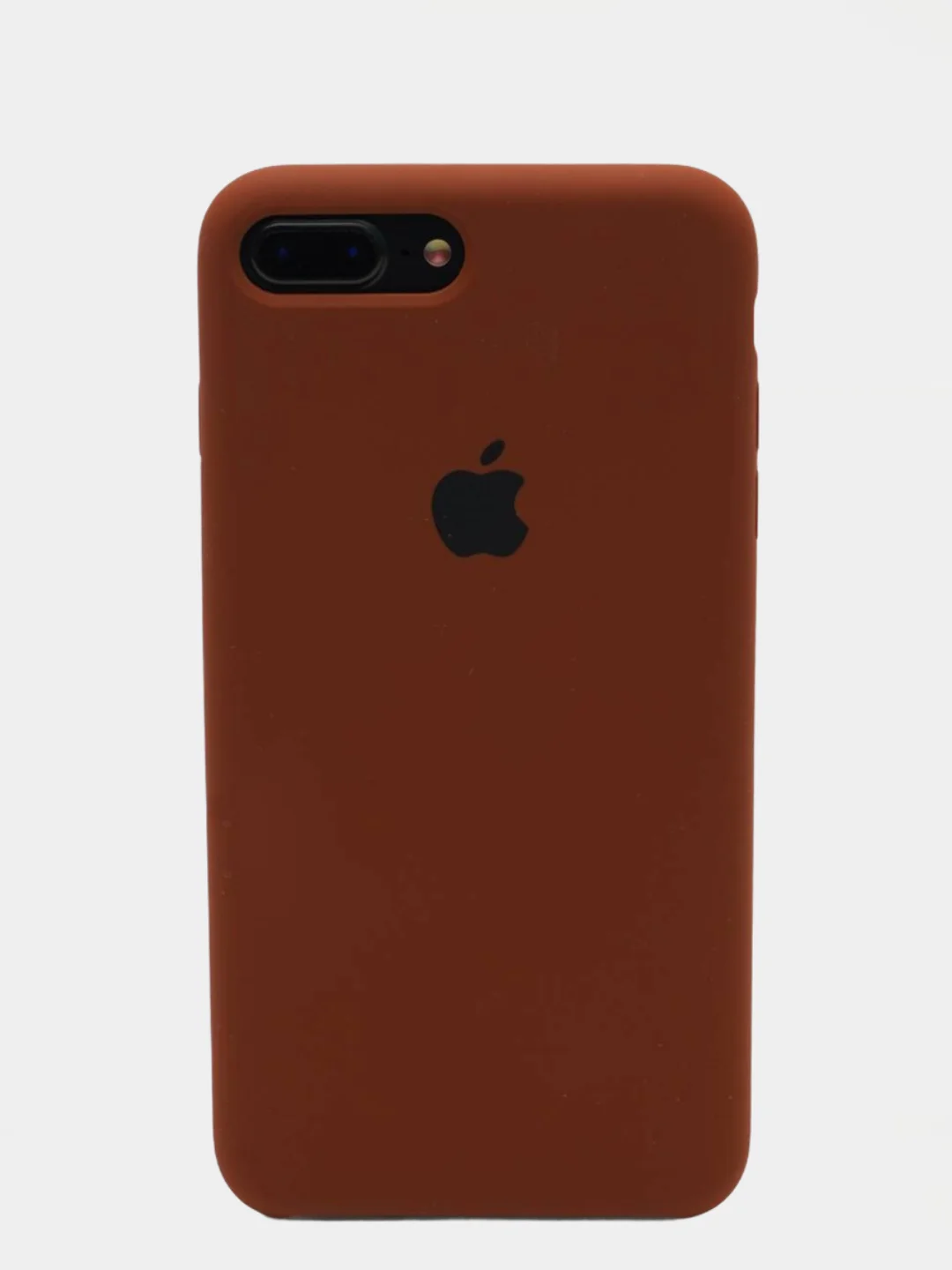 Терракотовый чехол Silicone Case для iPhone 7 Plus 8 Plus