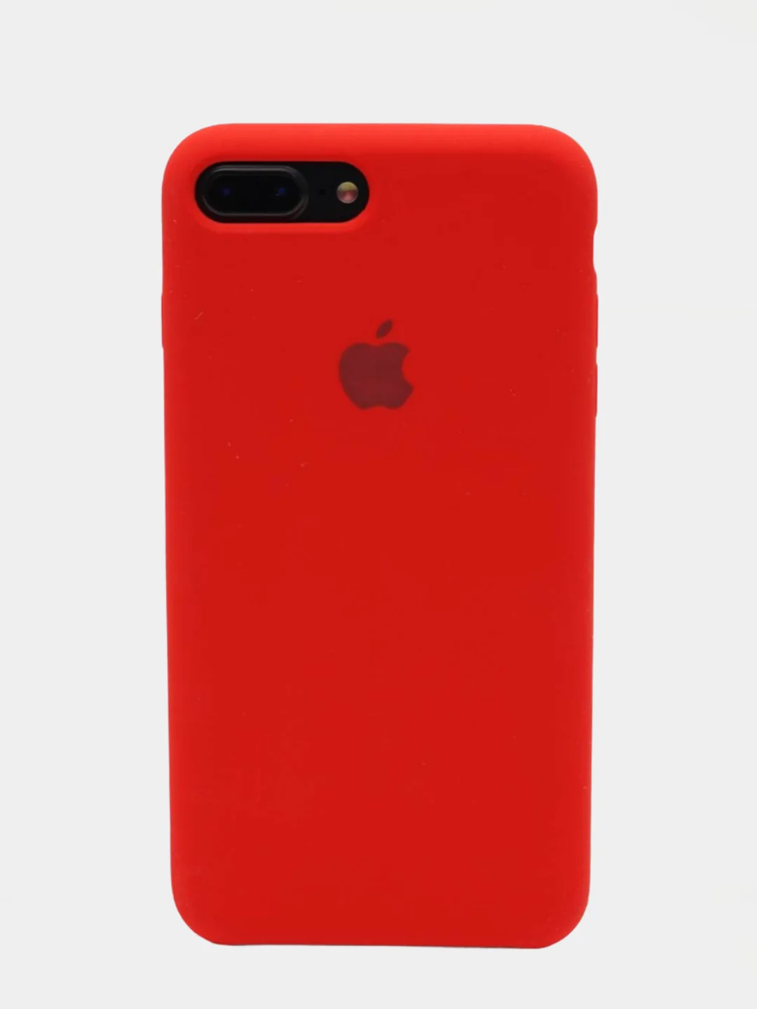 Красный чехол Silicone Case для iPhone 7 Plus 8 Plus