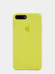 Лимонный чехол Silicone Case для iPhone 7 Plus 8 Plus